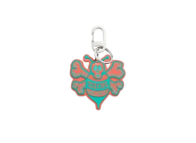 Dior x Shawn Stussy Bee Key Ring "Pink/Green"