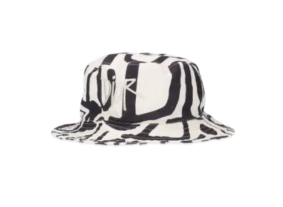 Dior x Shawn Stussy Bucket Hat "Black/White"