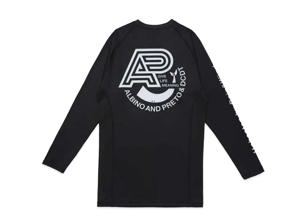 DESCENDANT x ALBINO&PRETO GLM Rashguard LS A&P DCDT "Black"