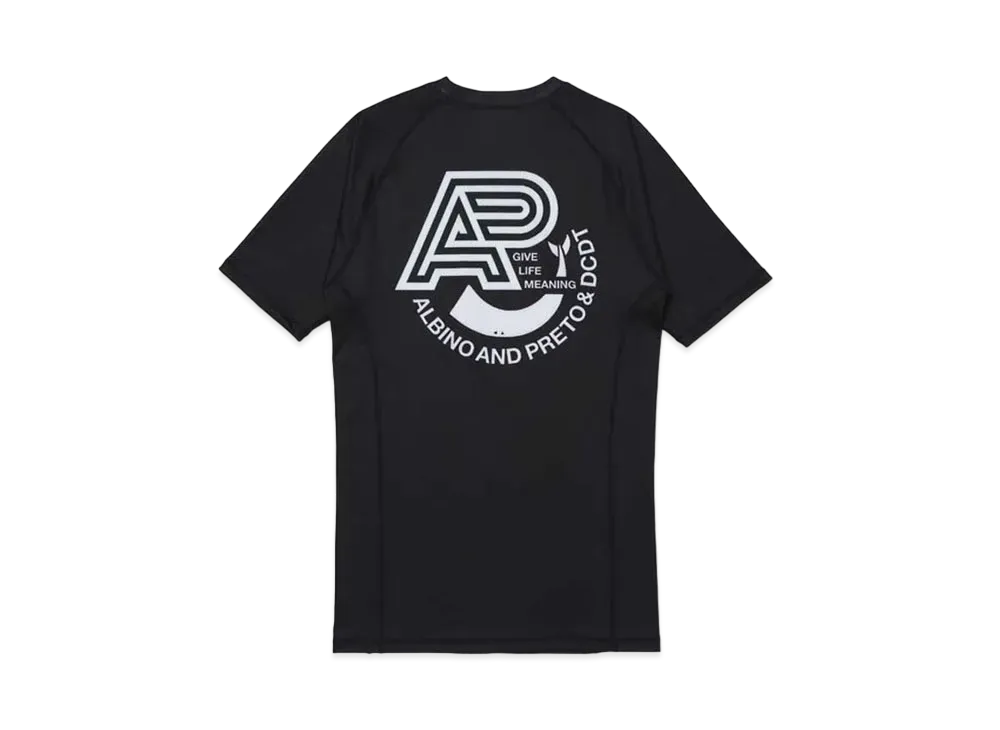 DESCENDANT x ALBINO&PRETO GLM Rashguard SS A&P DCDT "Black"