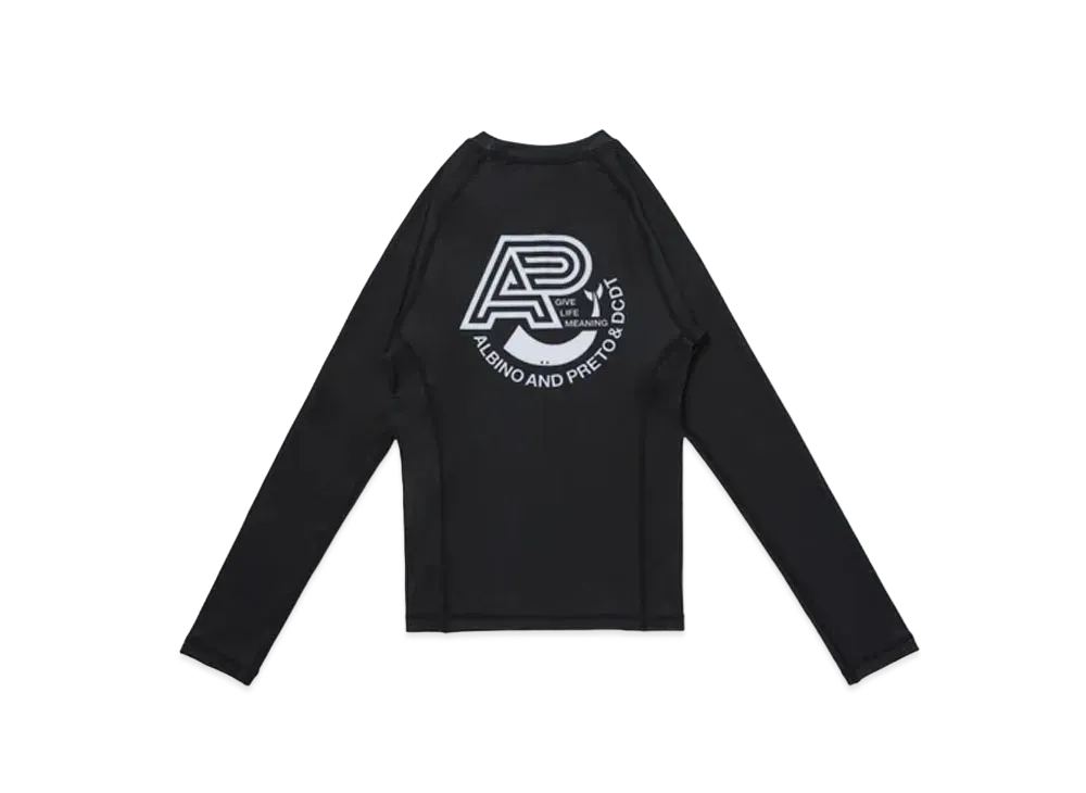 DESCENDANT x ALBINO&PRETO GLM Rashguard LS A&P DCDT (Kids) "Black"