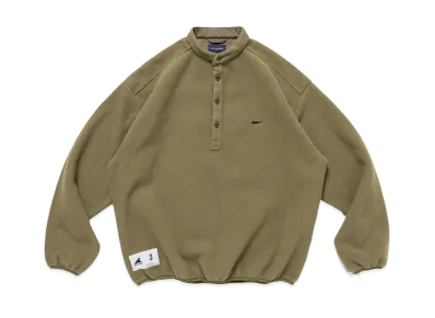 DESCENDANT Hutte Fleece Ls Shirt "Olive Drab"