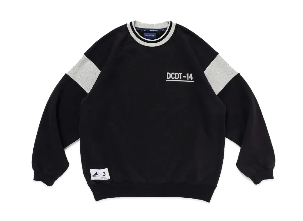DESCENDANT Ship Crew Neck "Black"