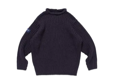DESCENDANT Dragnet Rib Knit "Navy"