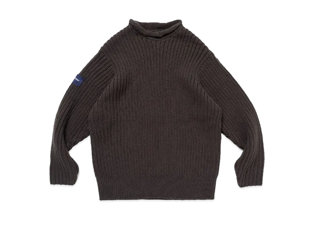 DESCENDANT Dragnet Rib Knit "Charcoal "