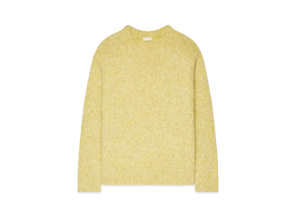 DRIES VAN NOTEN Alpaca Wool Sweater "Yellow"