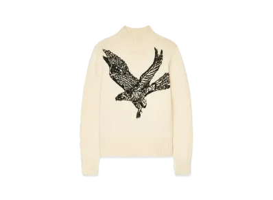 DRIES VAN NOTEN Embroidered Pullover "Natural"