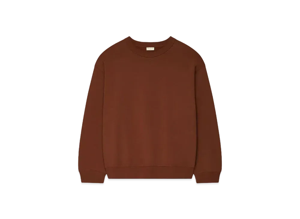 DRIES VAN NOTEN Oversized Sweatshirt "Cognac"