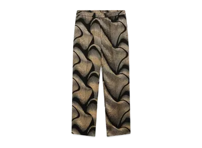 DRIES VAN NOTEN Jacquard Pants "Black"