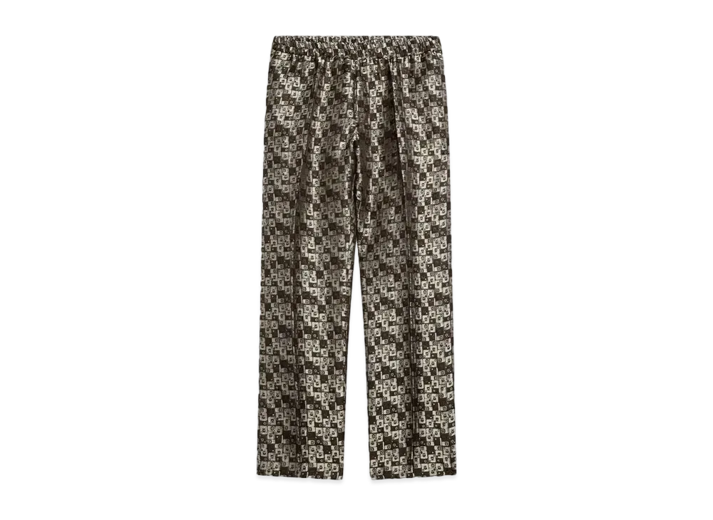 DRIES VAN NOTEN Jacquard Pants "Brown"