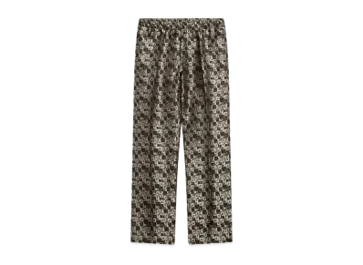DRIES VAN NOTEN Jacquard Pants "Brown"