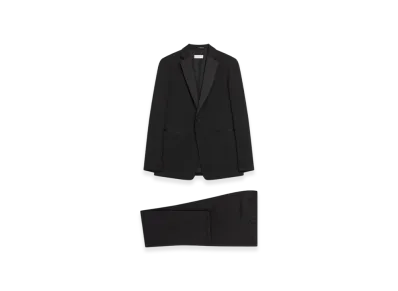 DRIES VAN NOTEN Slim Fit Tuxedo "Black"