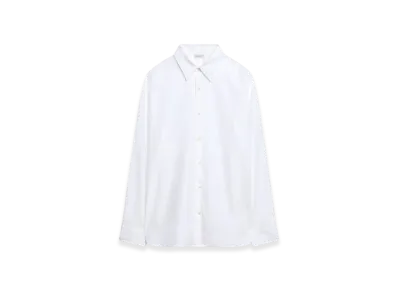 DRIES VAN NOTEN Cotton Kimono Shirt "White"