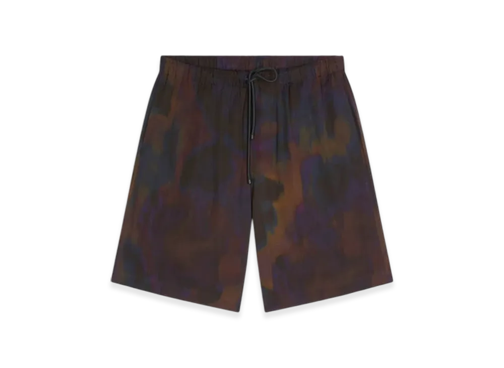 DRIES VAN NOTEN Drawstring Shorts "Burgundy"