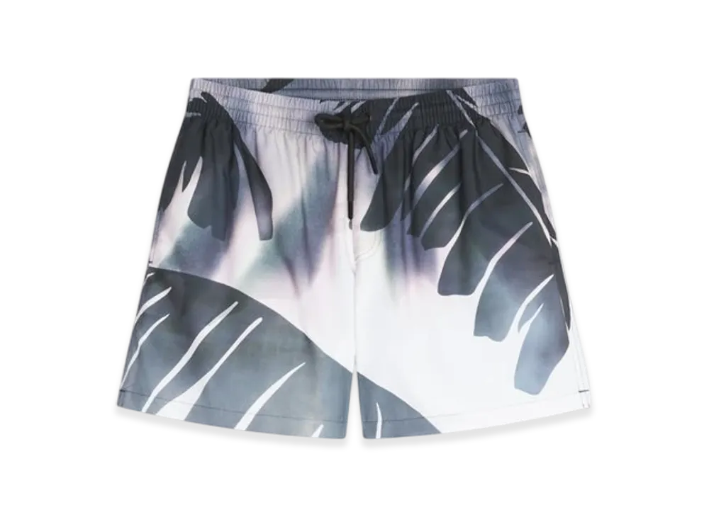 DRIES VAN NOTEN Printed Swim Shorts "Dark Blue"