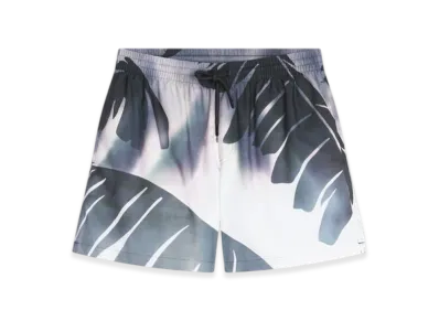 DRIES VAN NOTEN Printed Swim Shorts "Dark Blue"