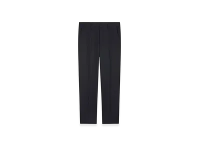 DRIES VAN NOTEN Wool Slim Fit Pants "Navy"
