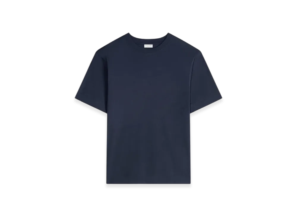 DRIES VAN NOTEN Boxy Cotton Tee "Navy"