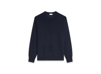 DRIES VAN NOTEN Merino Wool Sweater "Navy"