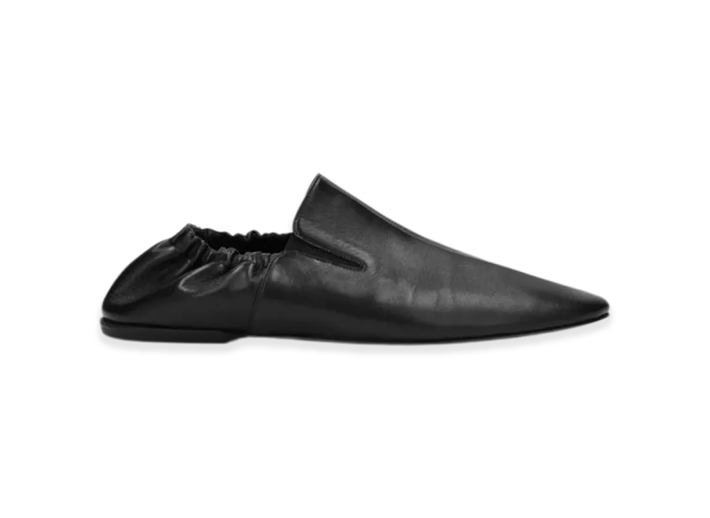 DRIES VAN NOTEN Leather Slippers "Black"