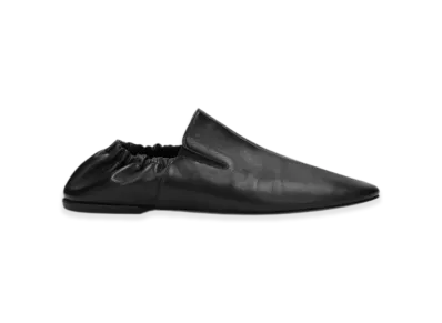DRIES VAN NOTEN Leather Slippers "Black"