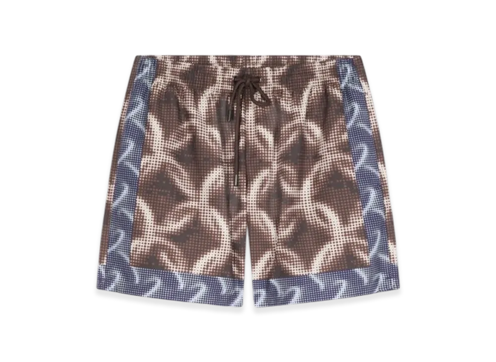 DRIES VAN NOTEN Printed Swim Shorts "Dessin A"