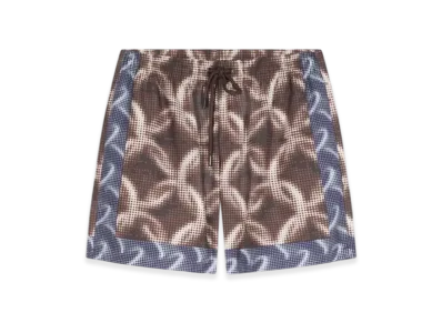 DRIES VAN NOTEN Printed Swim Shorts "Dessin A"