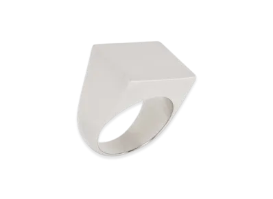 DRIES VAN NOTEN Signet Ring "Antic Silver"