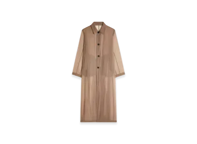 DRIES VAN NOTEN Loose Fit Mac "Brown"