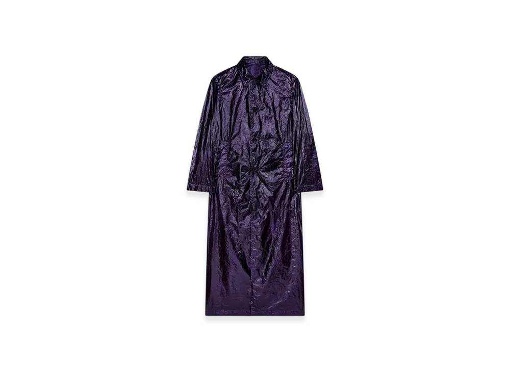 DRIES VAN NOTEN Loose Fit Mac "Purple"