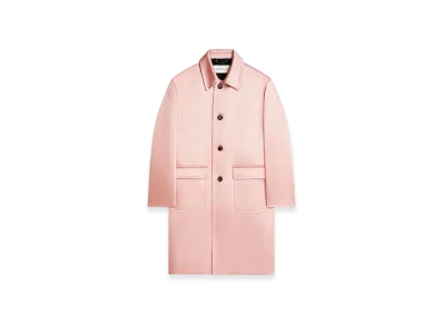 DRIES VAN NOTEN Loose Fit Mac "Pink"