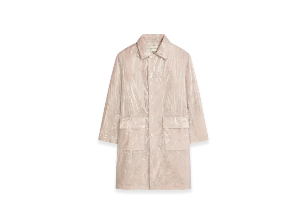 DRIES VAN NOTEN Loose Fit Mac "Transparent"