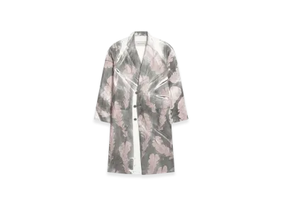 DRIES VAN NOTEN Hand Printed Coat "Dessin D"
