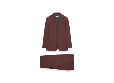 DRIES VAN NOTEN Soft Constructed Suit "Rust"