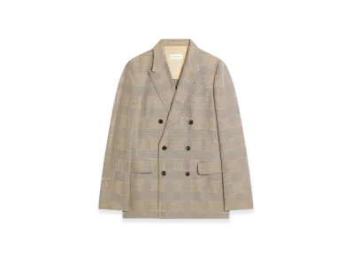 DRIES VAN NOTEN Double-Breasted Blazer "Mustard"