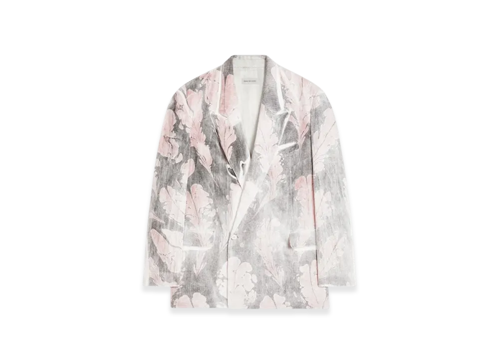 DRIES VAN NOTEN Hand Printed Blazer "Dessin D"