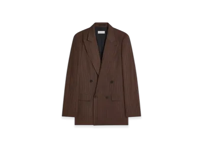 DRIES VAN NOTEN Double-Breasted Blazer "Brown"
