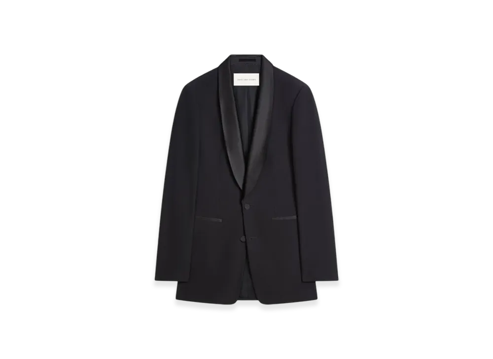 DRIES VAN NOTEN Slim Fit Blazer "Black"