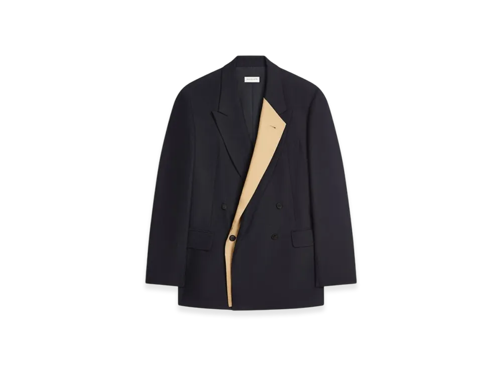 DRIES VAN NOTEN Oversized Blazer "Navy"