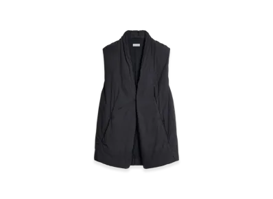 DRIES VAN NOTEN Overdyed Cotton Vest "Navy"
