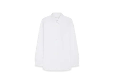 DRIES VAN NOTEN Loose Cotton Shirt "White"