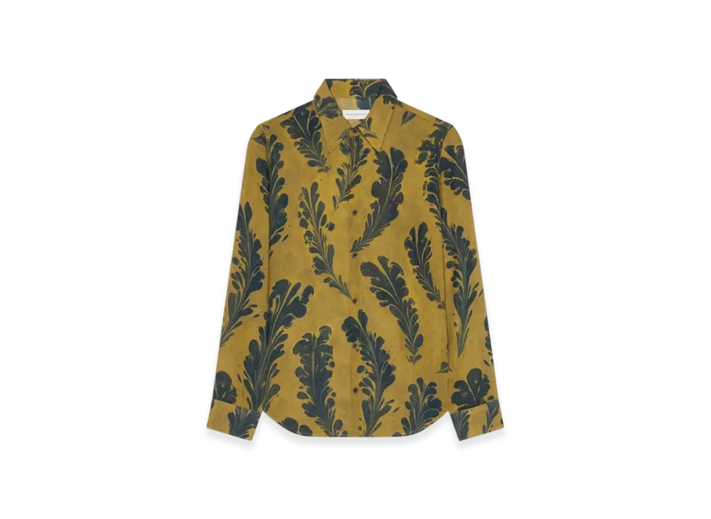 DRIES VAN NOTEN Tight Fit Shirt "Ocra"