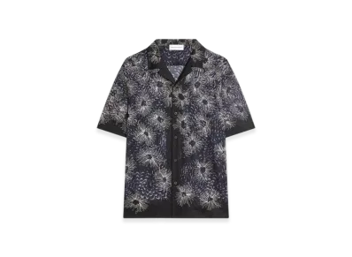 DRIES VAN NOTEN Embroidered Shirt "Navy"