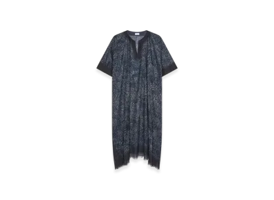 DRIES VAN NOTEN Printed Kaftan "Dessin B"