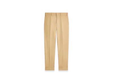 DRIES VAN NOTEN Cuffed Pants "Beige"