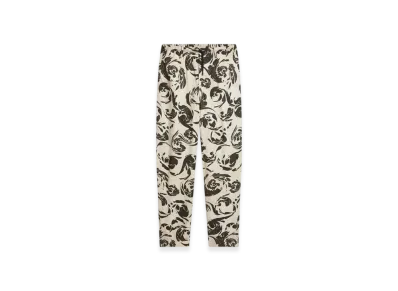 DRIES VAN NOTEN Printed Pants "Black"