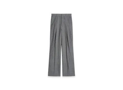 DRIES VAN NOTEN Linen Straight Pants "Raf"