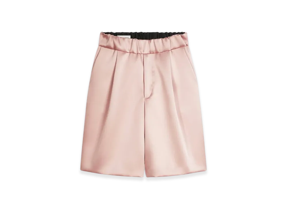 DRIES VAN NOTEN Pleated Bermuda Shorts "Pink"