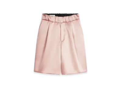 DRIES VAN NOTEN Pleated Bermuda Shorts "Pink"