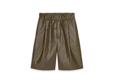 DRIES VAN NOTEN Padded Bermuda Shorts "Khaki"